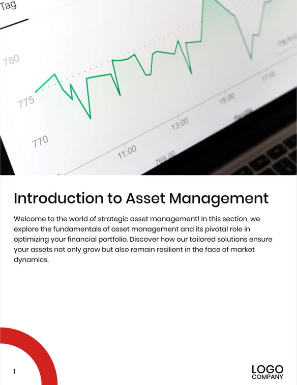 Free broschüren – asset management template