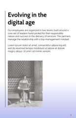 Free broschüren – digital consulting template