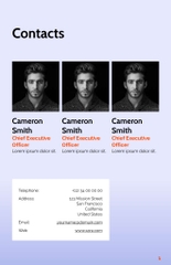 Free broschüren – digital consulting template