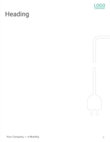 Free broschüren – e-mobility template