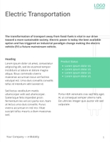 Free broschüren – e-mobility template