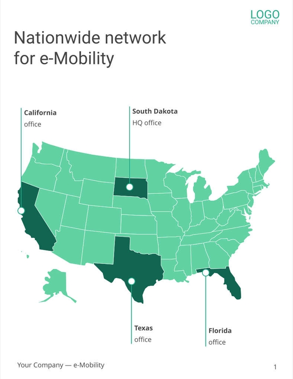 Free broschüren – e-mobility template