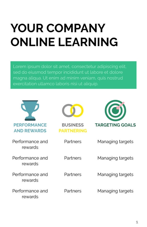 Free broschüren – hr leaders template