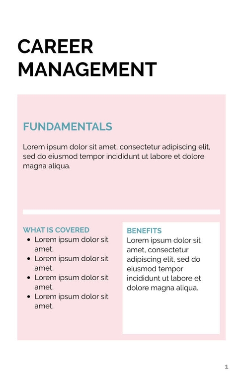 Free broschüren – hr leaders template