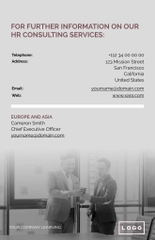 Free broschüren – hr leaders template