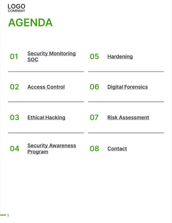 Free broschüren – information security template