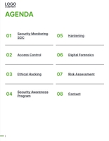 Free broschüren – information security template