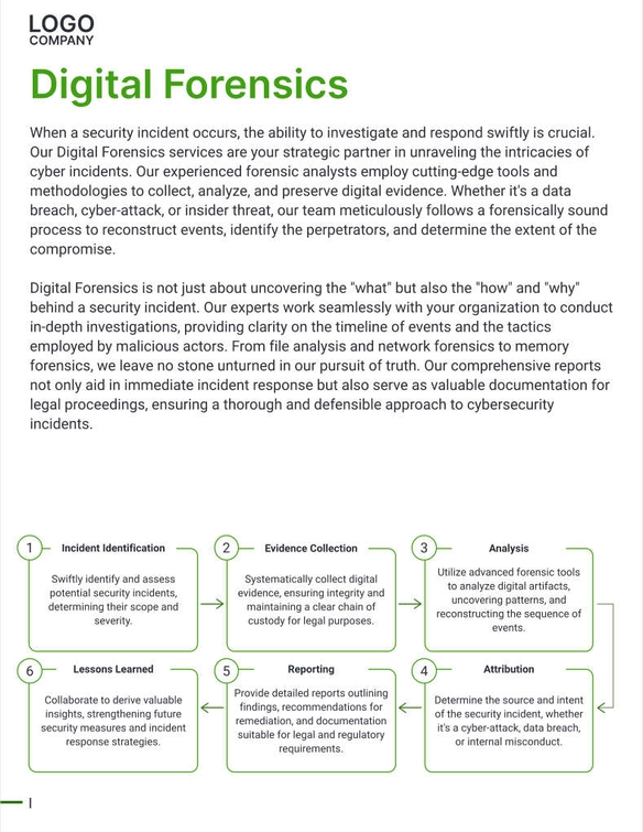 Free broschüren – information security template