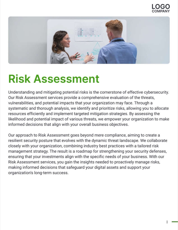 Free broschüren – information security template