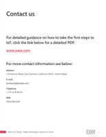 Free broschüren – internet of things template