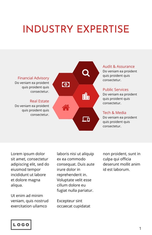 Free broschüren – it consulting template