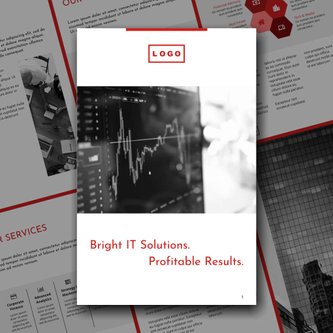 Free broschüren – it consulting template