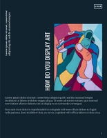 Free kataloge  art gallery template