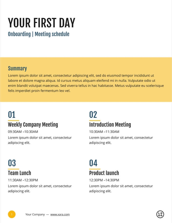 Free kataloge  corporate template