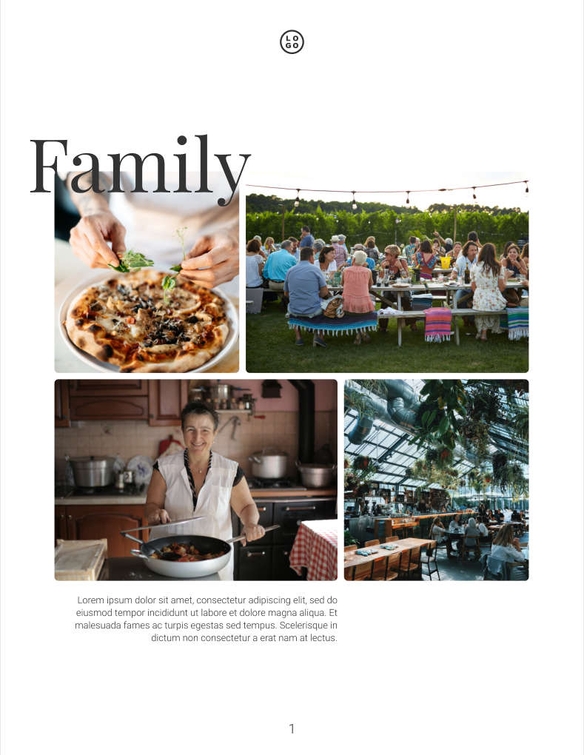 Free kataloge  food menu template