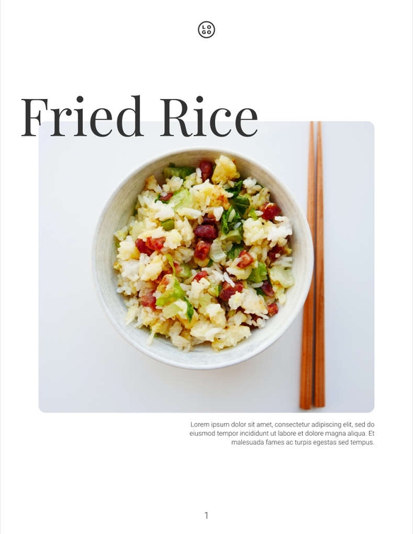 Free kataloge  food menu template