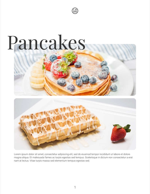 Free kataloge  food menu template