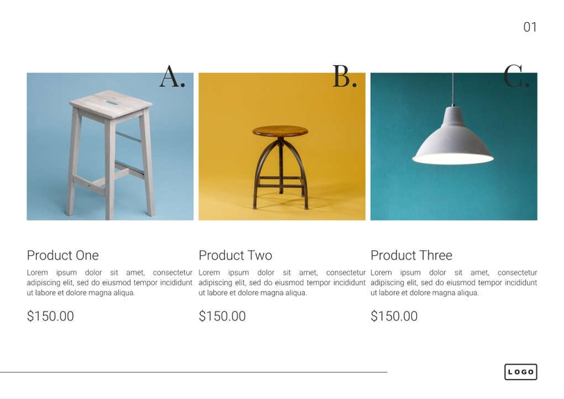 Free kataloge  product template