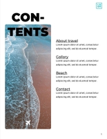 Free kataloge  travel template