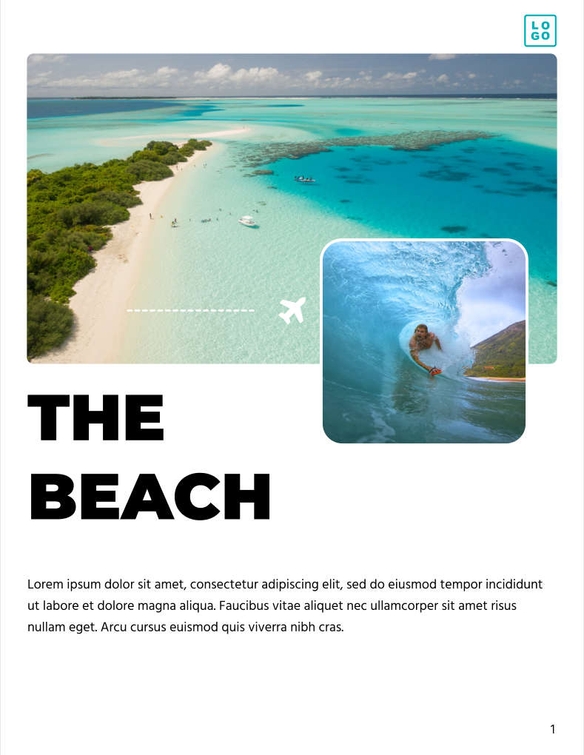 Free kataloge  travel template