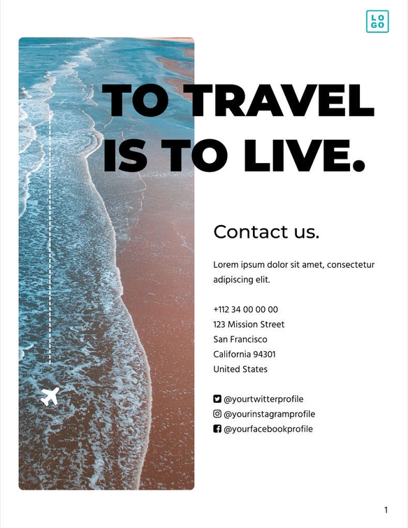 Free kataloge  travel template