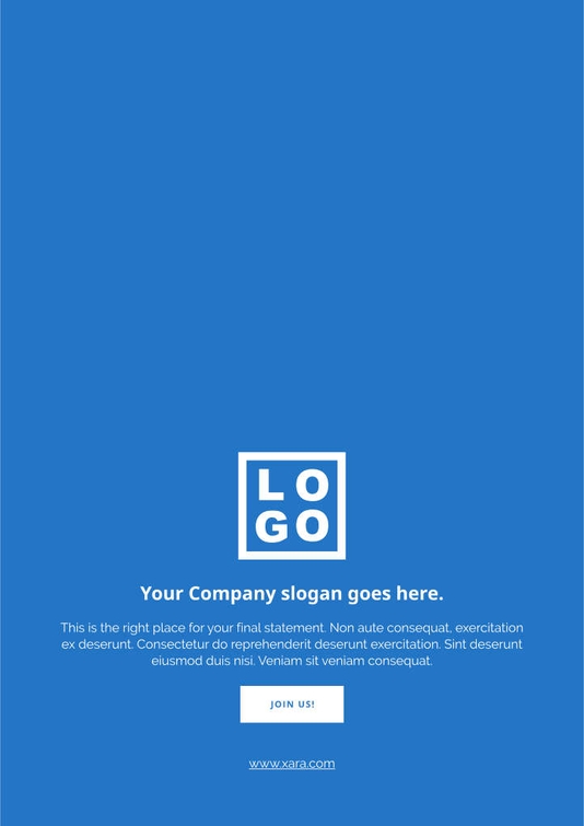 Free e-books  company template