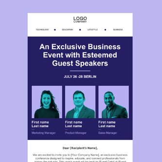 Free e-mail-marketing vorlagen template