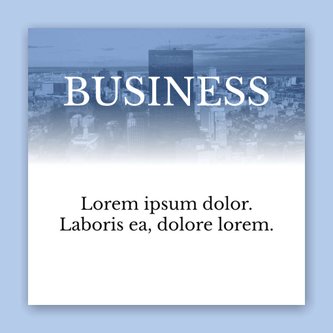 Free instagram template