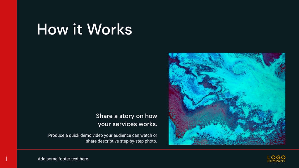 Free präsentationen   dark sales pitch template