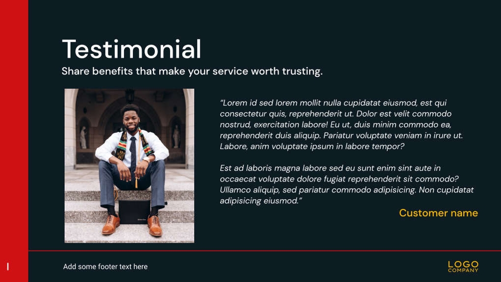 Free präsentationen   dark sales pitch template