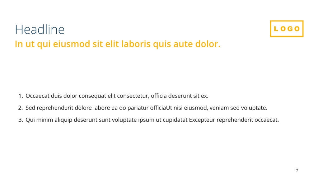 Free presentation  extended pitch template