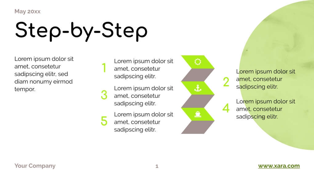 Free präsentationen   social media strategy template