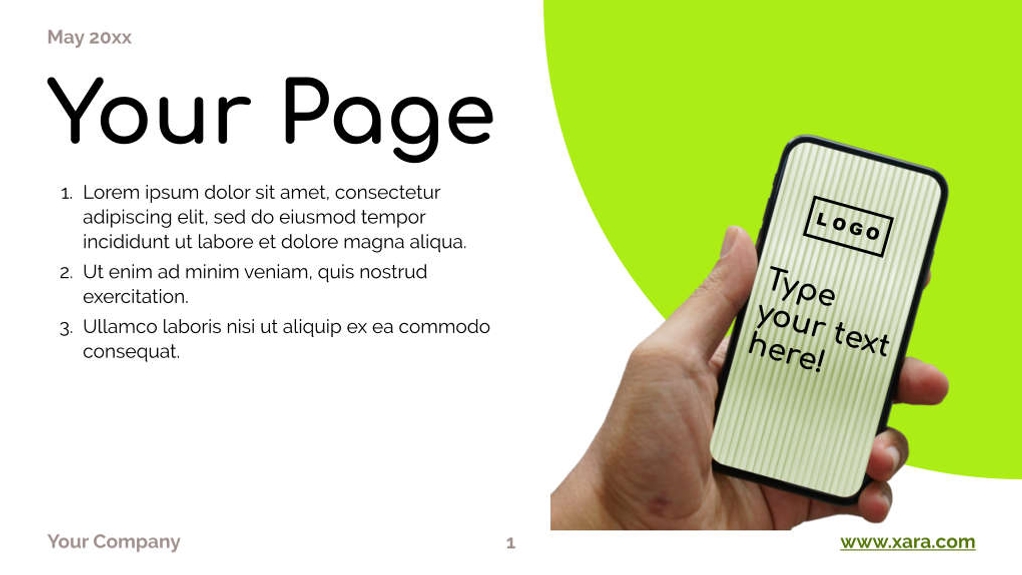 Free präsentationen   social media strategy template