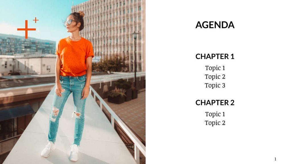 Free presentation  summer template