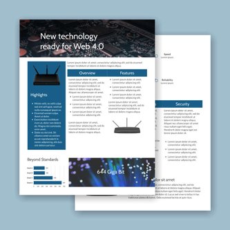 Free produktblätter vorlagen template