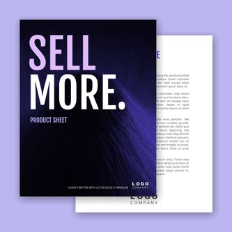 Free produktblätter vorlagen template