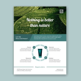 Free produktblätter vorlagen template