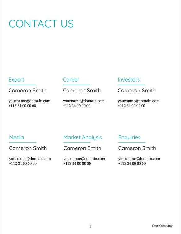 Free angebote & proposal  agility template