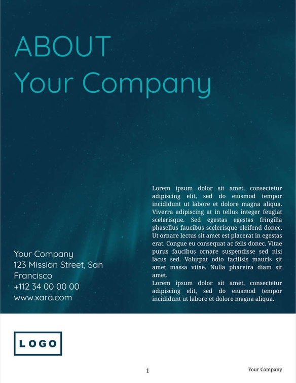 Free angebote & proposal  agility template