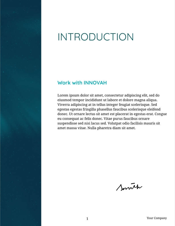 Free angebote & proposal  agility template