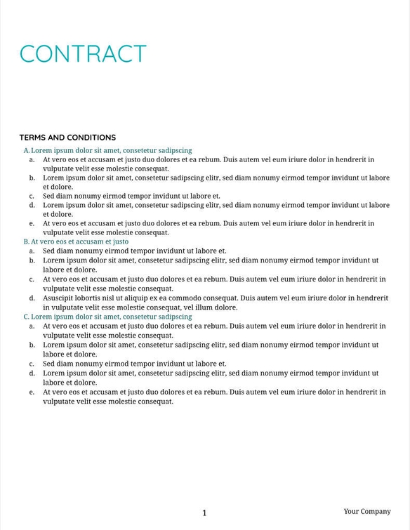 Free angebote & proposal  agility template