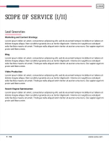 Free angebote & proposal  data analytics template