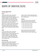 Free angebote & proposal  data analytics template