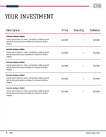 Free angebote & proposal  data analytics template