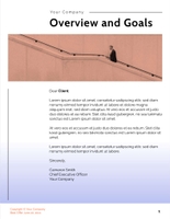 Free angebote & proposal  digital consulting template