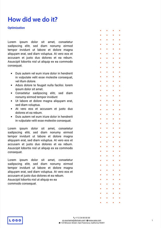 Free angebote & proposal  digital marketing template