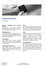 Free angebote & proposal  digital marketing template