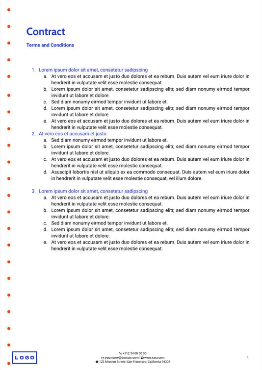 Free angebote & proposal  digital marketing template