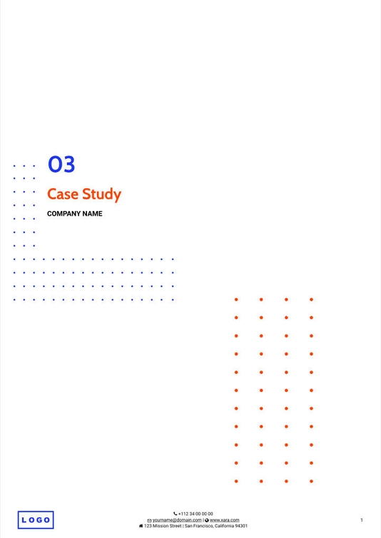 Free angebote & proposal  digital marketing template