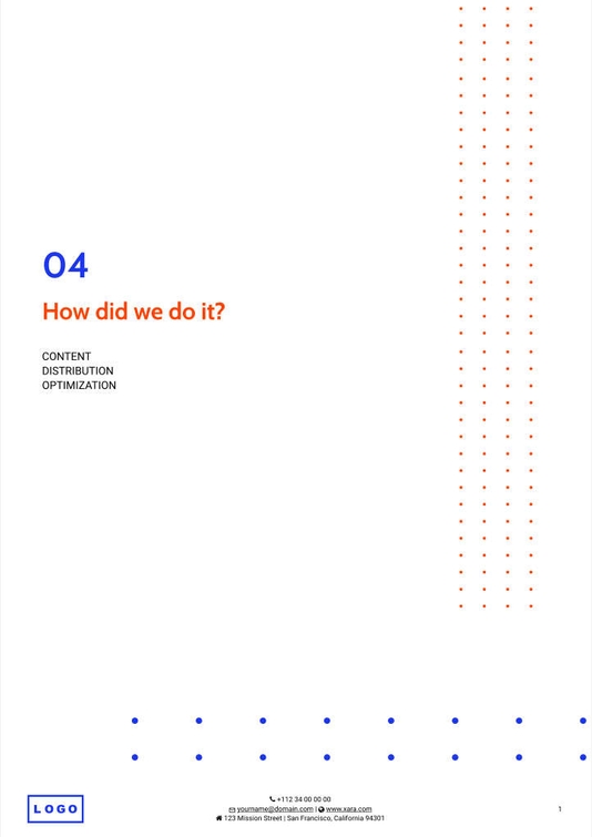 Free angebote & proposal  digital marketing template